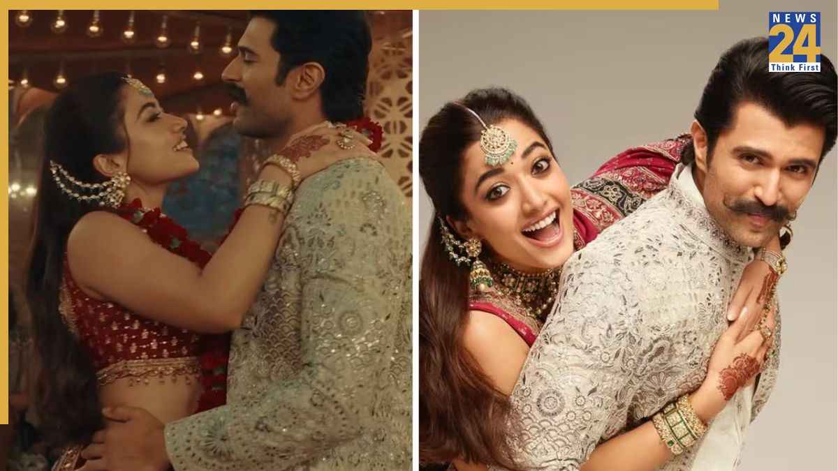 Vijay Rashmika wedding manyavar campaign (2)