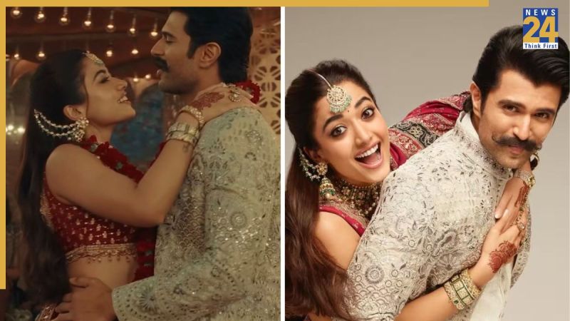 Vijay Rashmika wedding manyavar campaign (2)