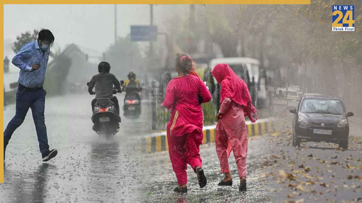 Delhi NCR Rain With Cold Waves