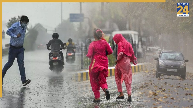 Delhi NCR Rain With Cold Waves