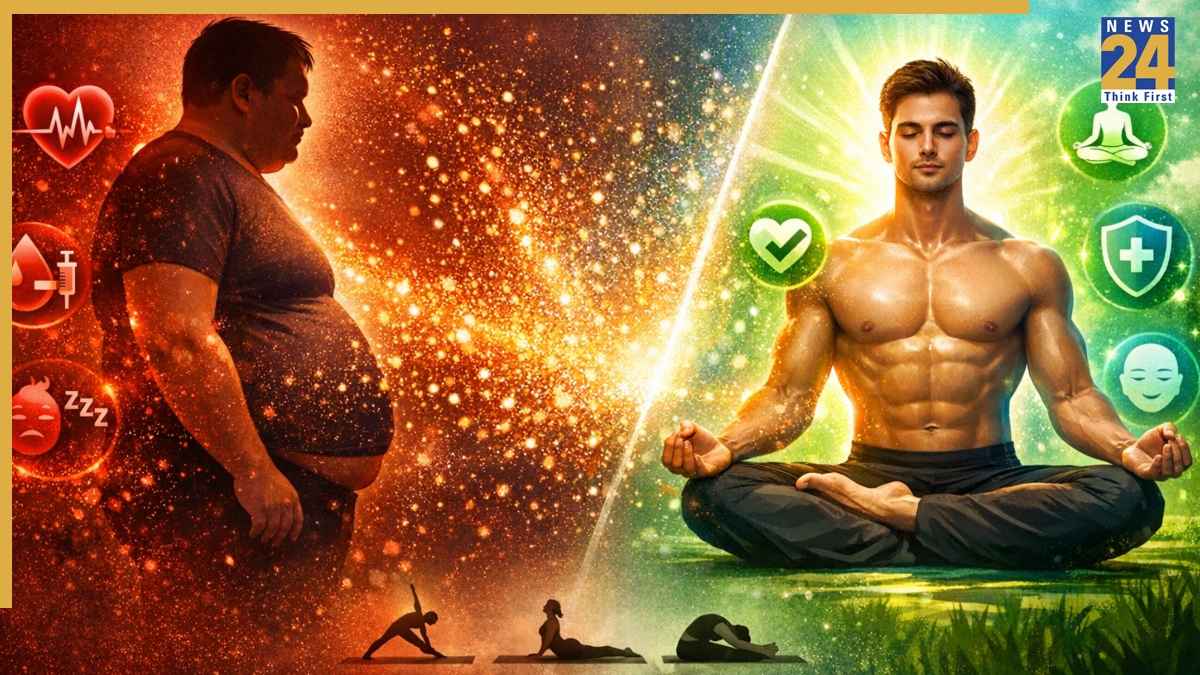 बिना दवा घटाना चाहते हैं मोटापा? अपनाएं यौगिक लाइफस्टाइल; शरीर की जिद्दी चर्बी होगी गायब और बॉडी बनेगी फिट