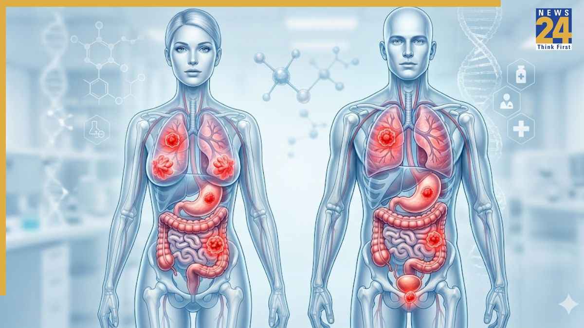 Where do cancer lumps appear