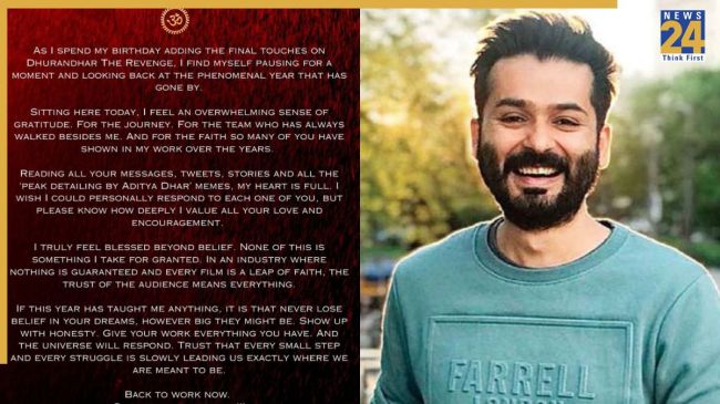 Aditya Dhar Birthday Post