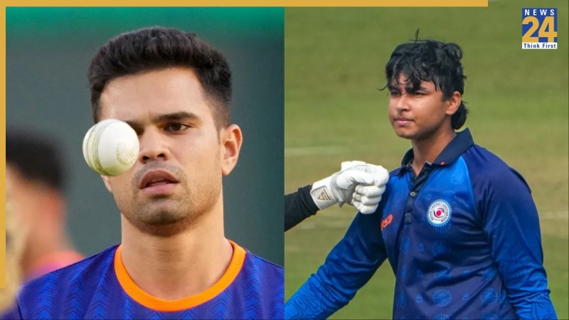 arjun tendulkar and vaibhav suryavanshi