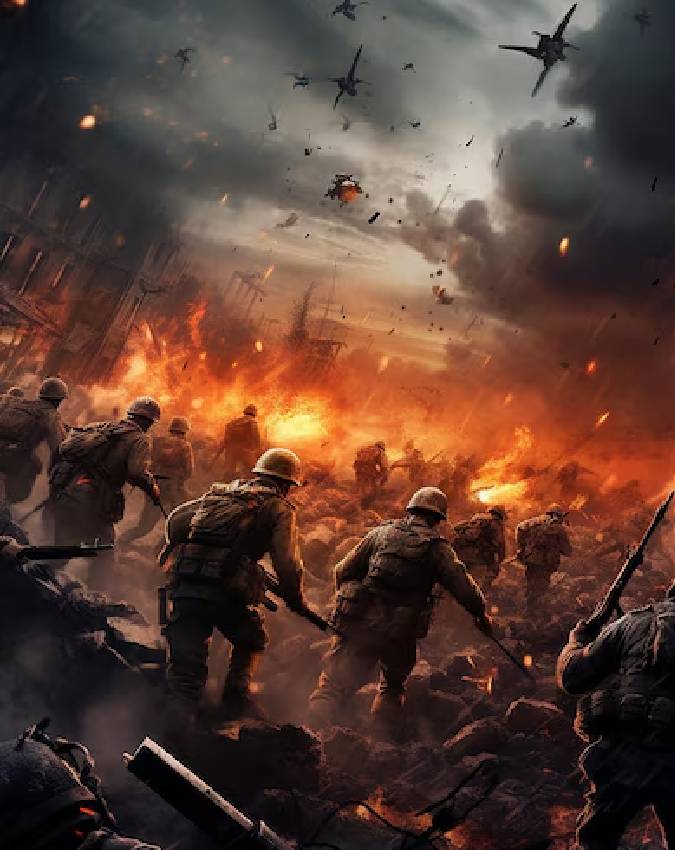 Iraq Iran US conflict crossfire -1-2-3-4