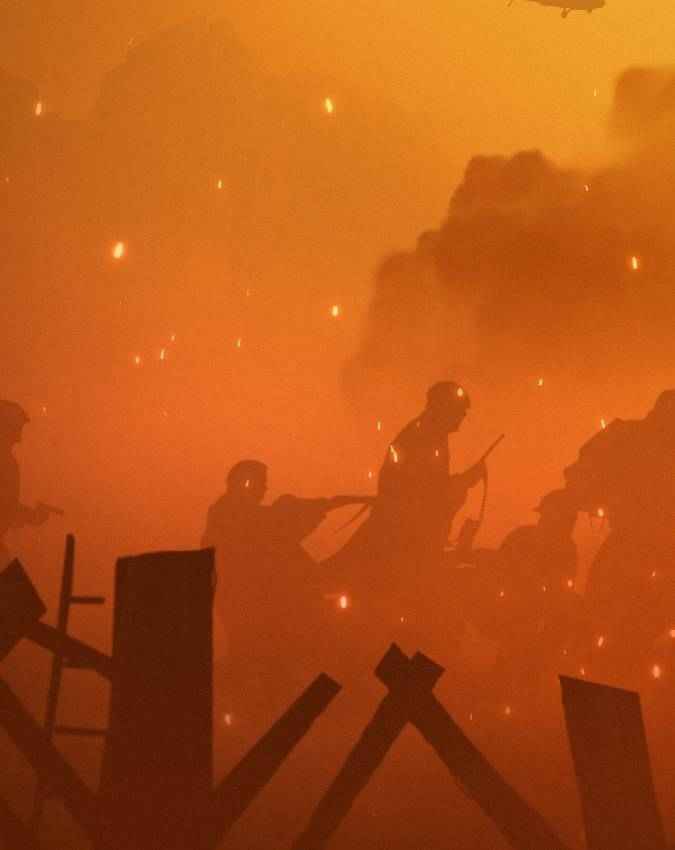 जवाबी कार्रवाई में अमेरिका का हवाई प्रहार