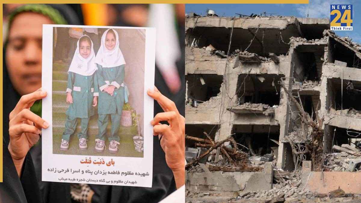 irani school attacked by us