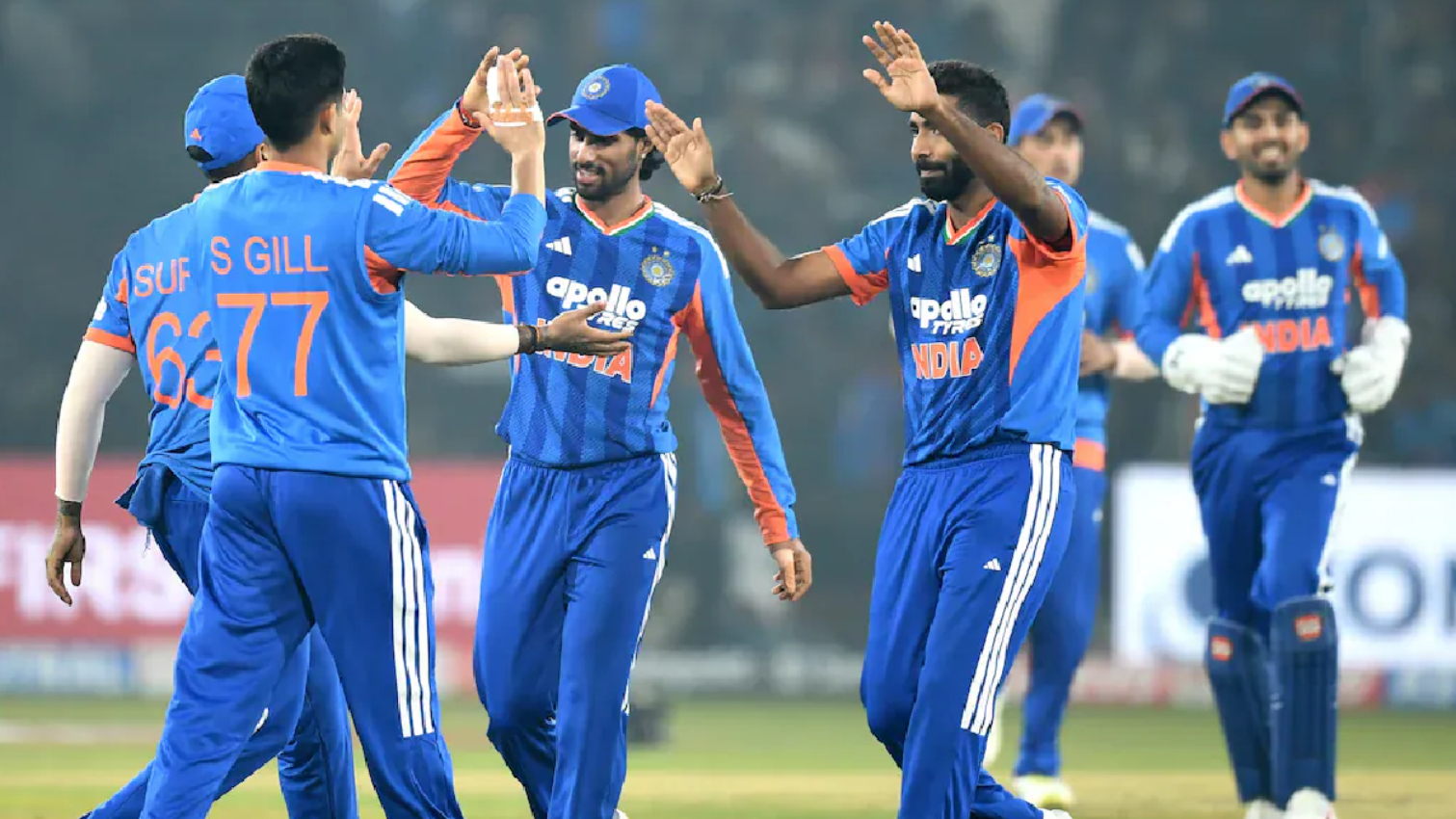 Team India-1-2-3-4-5-6-7-8