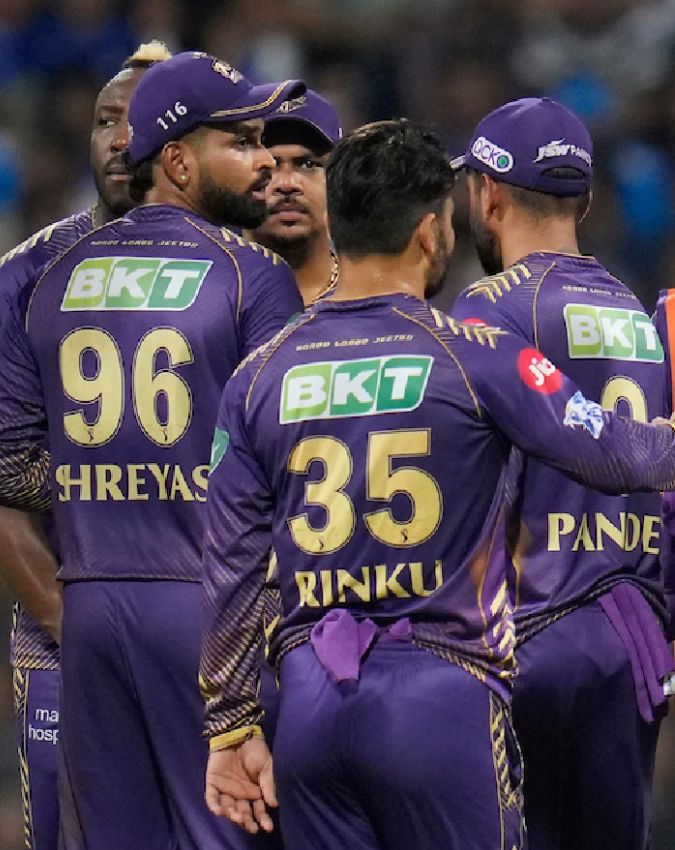 KKR Playing 11 -1-2-3-4-5-6