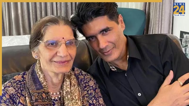 manish malhotra mother death