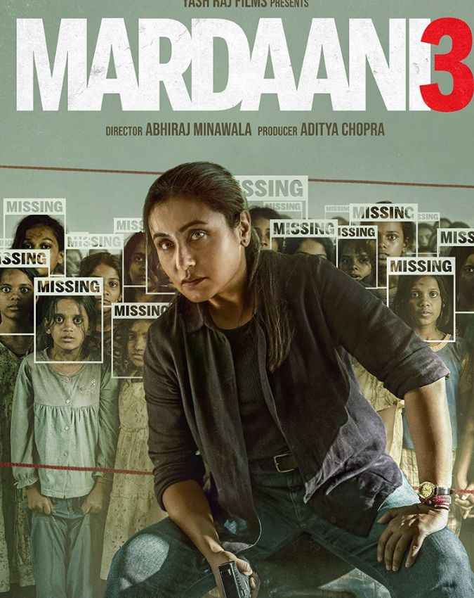 नेटफ्लिक्स पर पहले नंबर पर ट्रेंड कर रही 'मर्दानी 3'