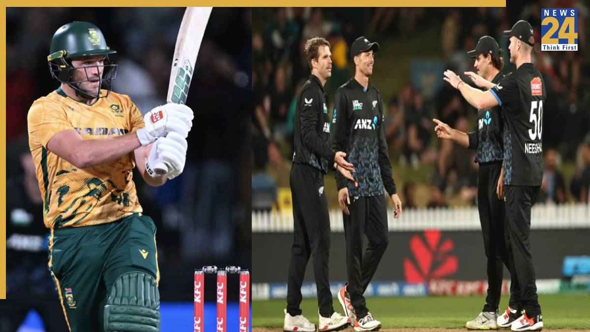 NZ vs SA: दूसरे टी20 में साउथ अफ्रीका हुई चारों खाने चित्त, न्यूजीलैंड ने धमाकेदार जीत के साथ की सीरीज में बराबरी