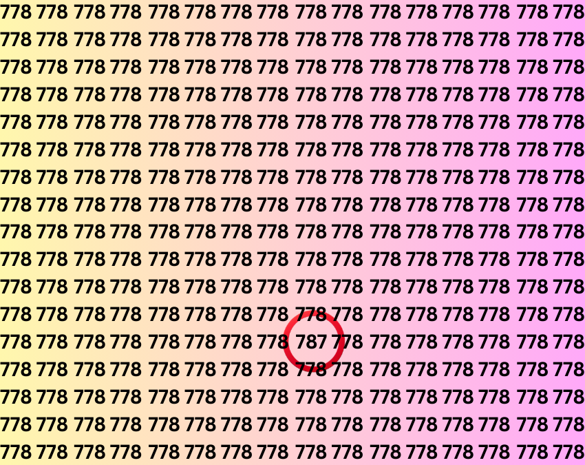 Optical illusion photo-1-2-3-4-5