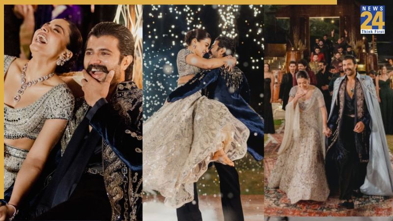 rashmika vijay sangeet ceremony rashmika mandanna Vijay deverakonda sangeet ceremony photos-1