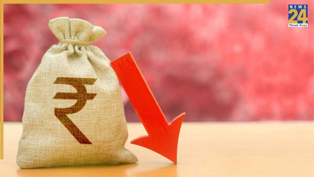 rupees fall