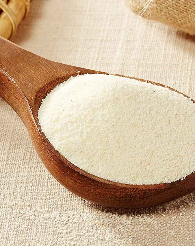 सूजी को इंग्लिश में क्या कहते हैं?