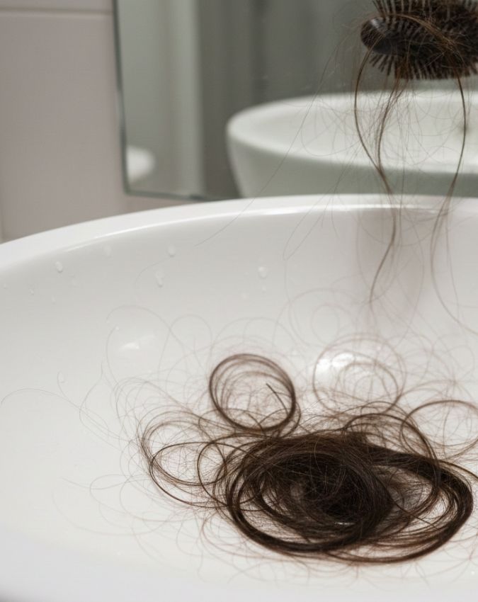 Which vitamin deficiency causes hair fall-1-2-3-4