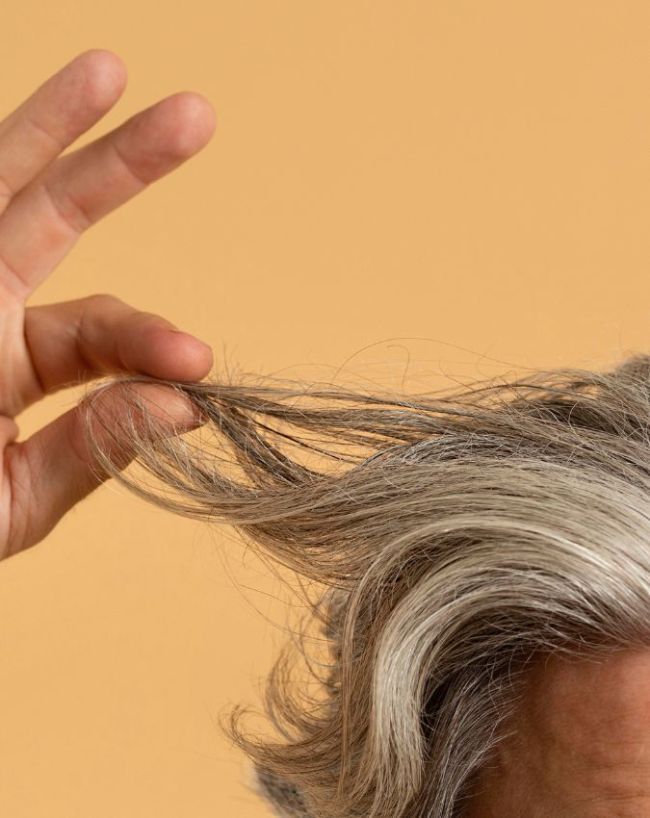 Vitamin Deficiency White Hair-1-2