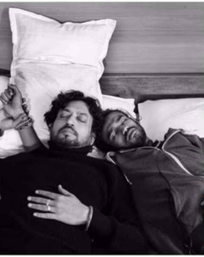 बेटे संग इरफान की मस्ती