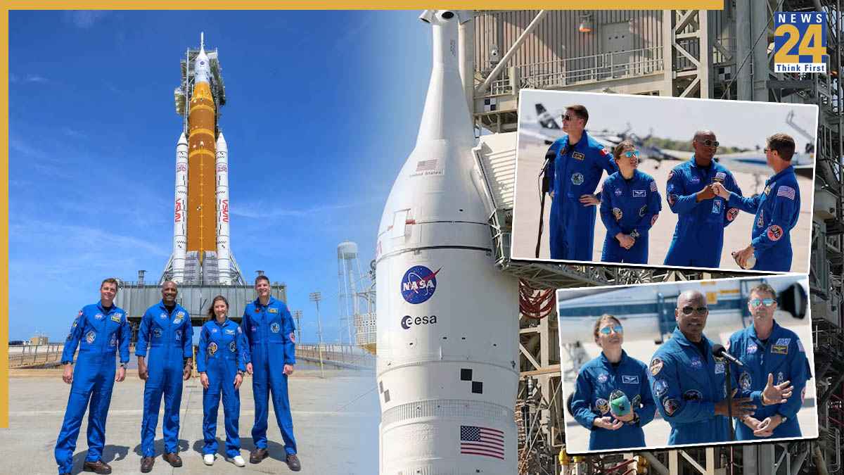 Artemis-II Moon Mission: नासा के मून मिशन की लॉन्चिंग आज, 53 साल बाद चंद्रमा की कक्षा में जाएंगे 4 अंतरिक्ष यात्री
