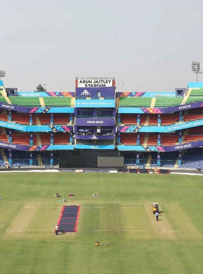 अरुण जेटली स्टेडियम में एंट्री के लिए गेट