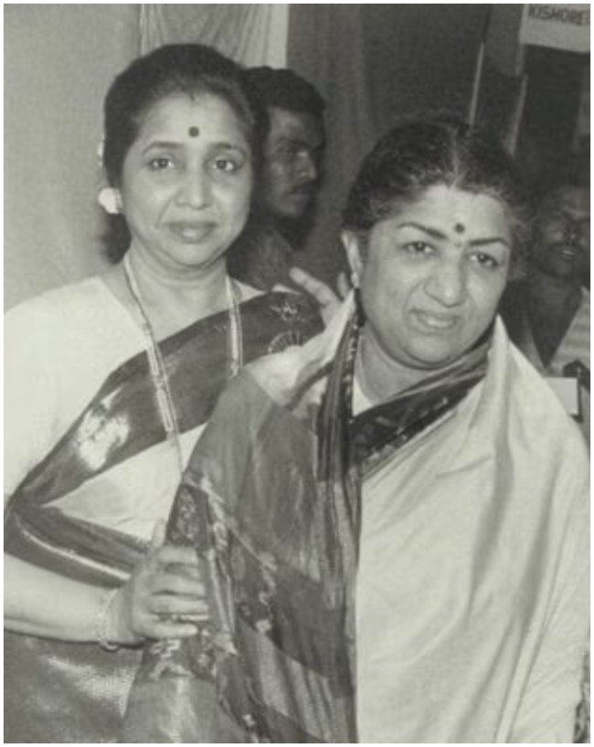 Asha Bhosle, Lata Mangeshkar-1-2