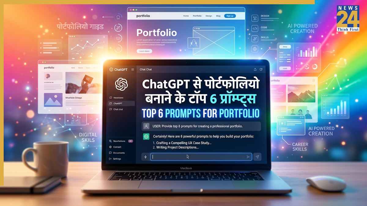 ChatGPT से बनाएं प्रोफेशनल पोर्टफोलियो, इन 6 प्रॉम्प्ट्स से खत्म हो जाएगी आपकी जॉब सर्च की समस्या