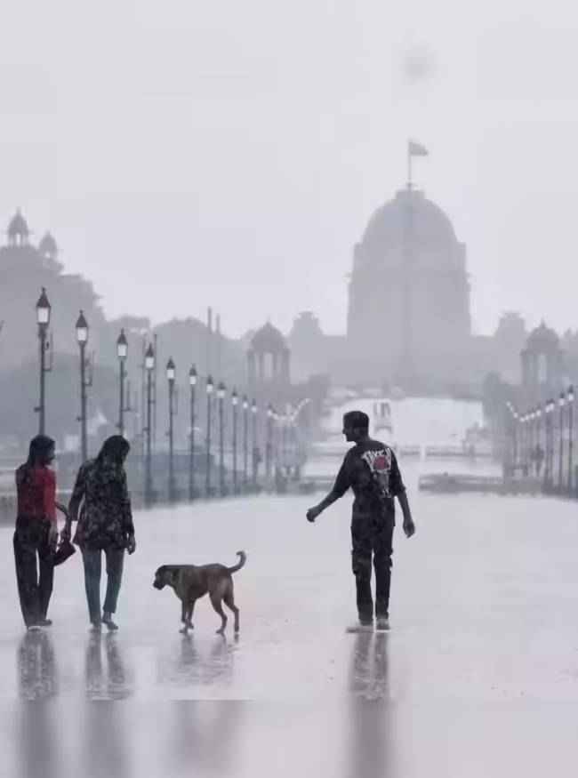 दिल्ली में 5 दिन बारिश की चेतावनी