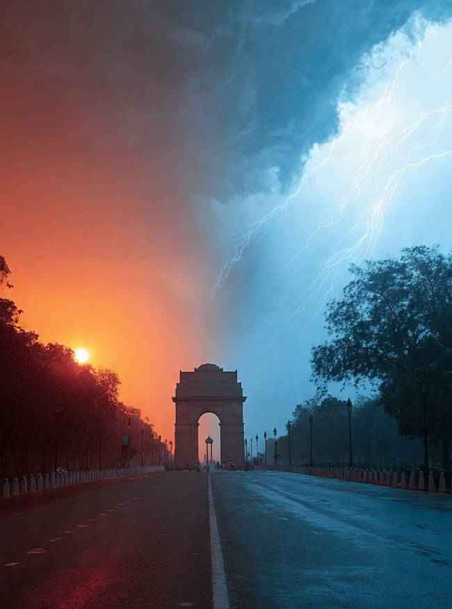 दिल्ली में 2 दिन खराब रहेगा मौसम