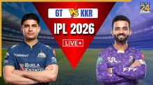 GT vs KKR IPL 2026 Live Score