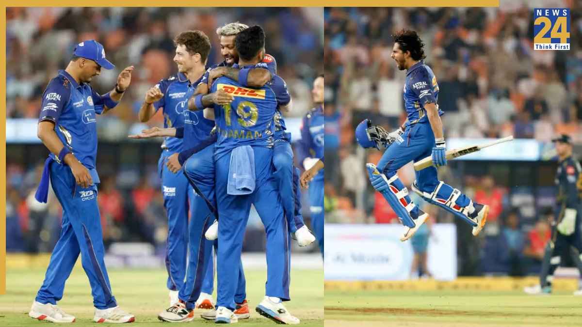 GT vs MI: मुंबई इंडियंस ने धमाकेदार अंदाज में किया कमबैक, तिलक-अश्विनी बने जीत के हीरो