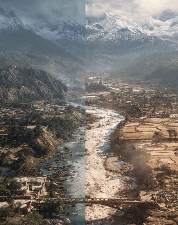 नदियों और खेती पर पड़ सकता है असर
