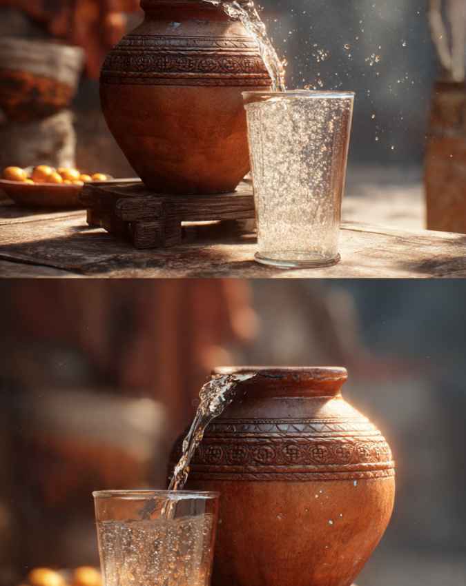 भीषण गर्मी में लोग अपना रहे हैं मटके का पानी