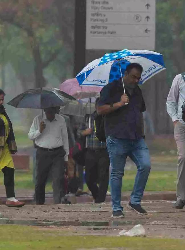 Delhi NCR Rain With Cold Waves-1-2-3