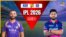 IPL 2026, KKR vs RR Live Score