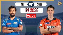 MI vs SRH IPL 2026 Live Score