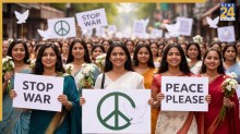 युद्ध और हिंसा रोकने की मांग, महिलाओं ने शुरू किया शांति अभियान