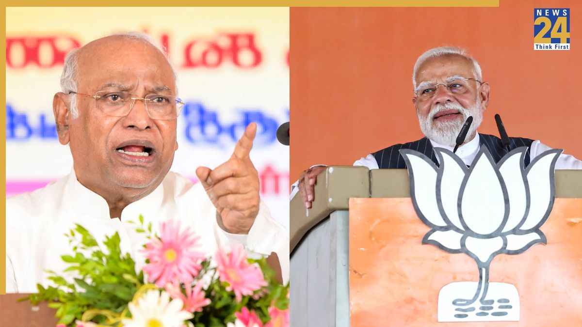 Kharge Modi (1)