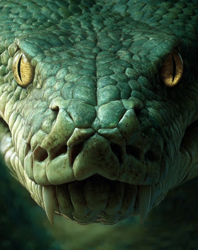 Anaconda Habitat Amazon Jungle-1-2-3