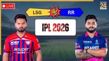 IPL 2026, LSG vs RR live score