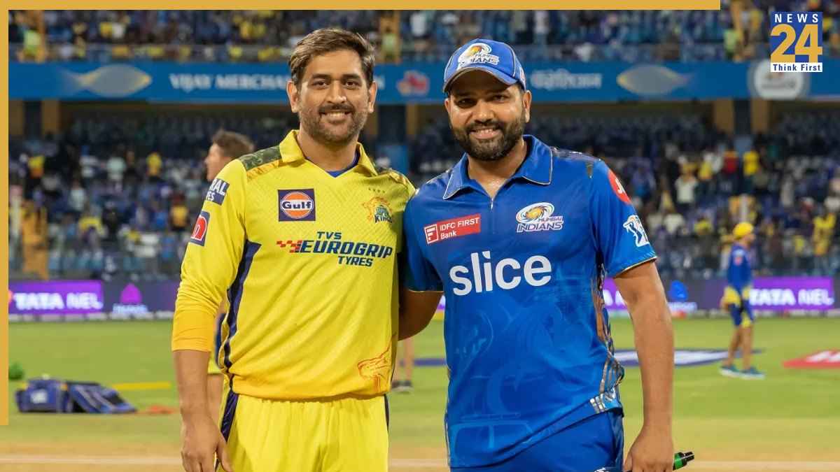 MS Dhoni and Rohit Sharma