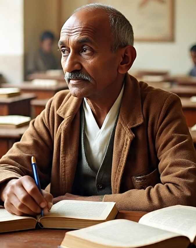 मैट्रिक में कैसे थे गांधी जी के नंबर?
