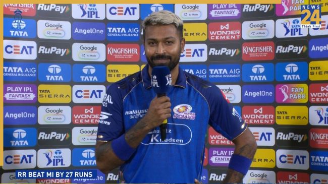 Hardik Pandya Statement on Loss