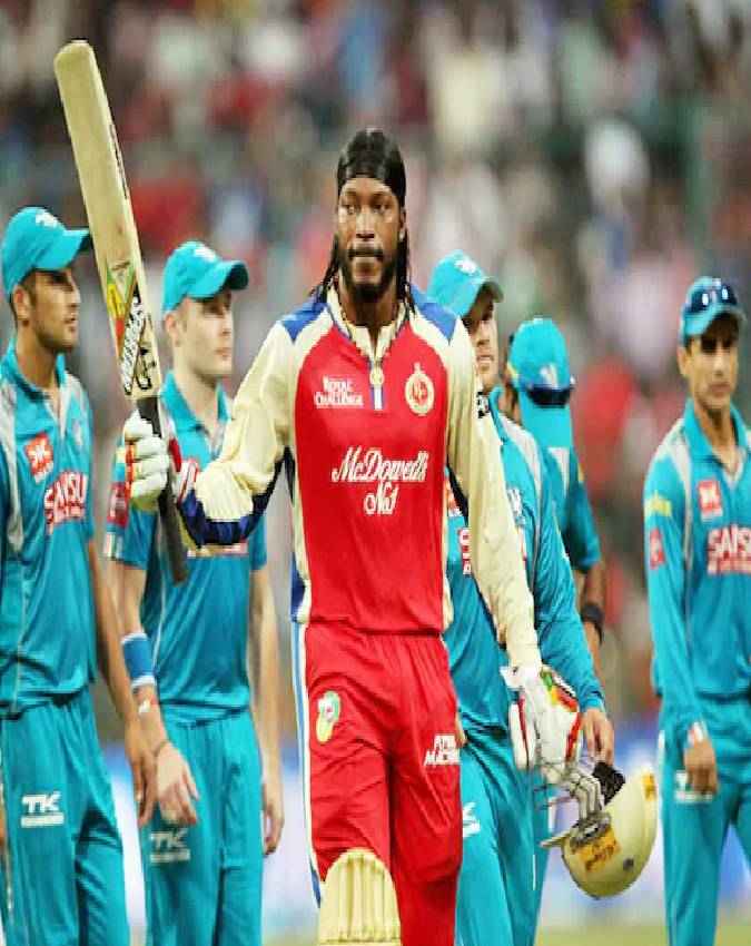 क्रिस गेल ने खेली 175* रनों की ऐतिहासिक पारी