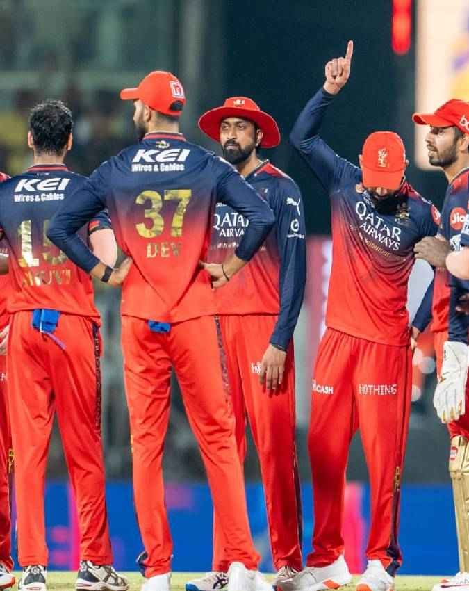 आईपीएल 2026 में RCB का प्रदर्शन