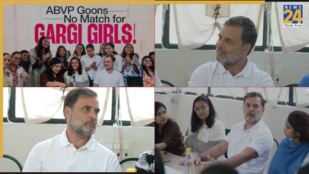 Rahul Gandhi, Delhi University, Women Reservation Bill, Gargi College, Rahul Gandhi Video