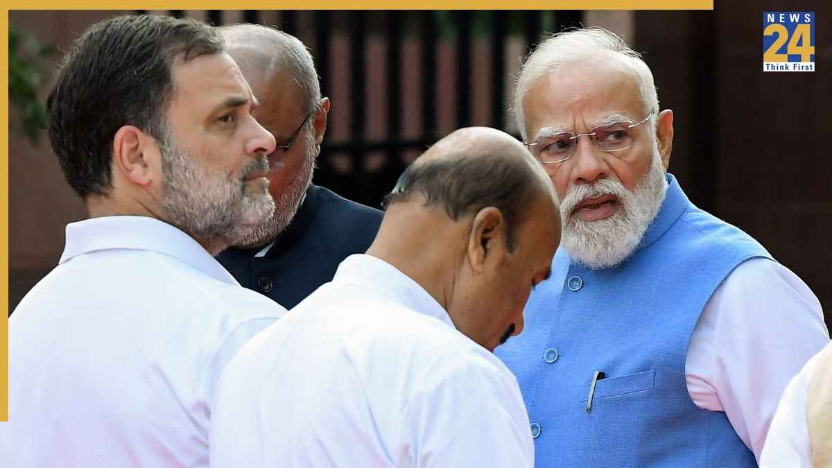 Rahul Gandhi and PM Modi