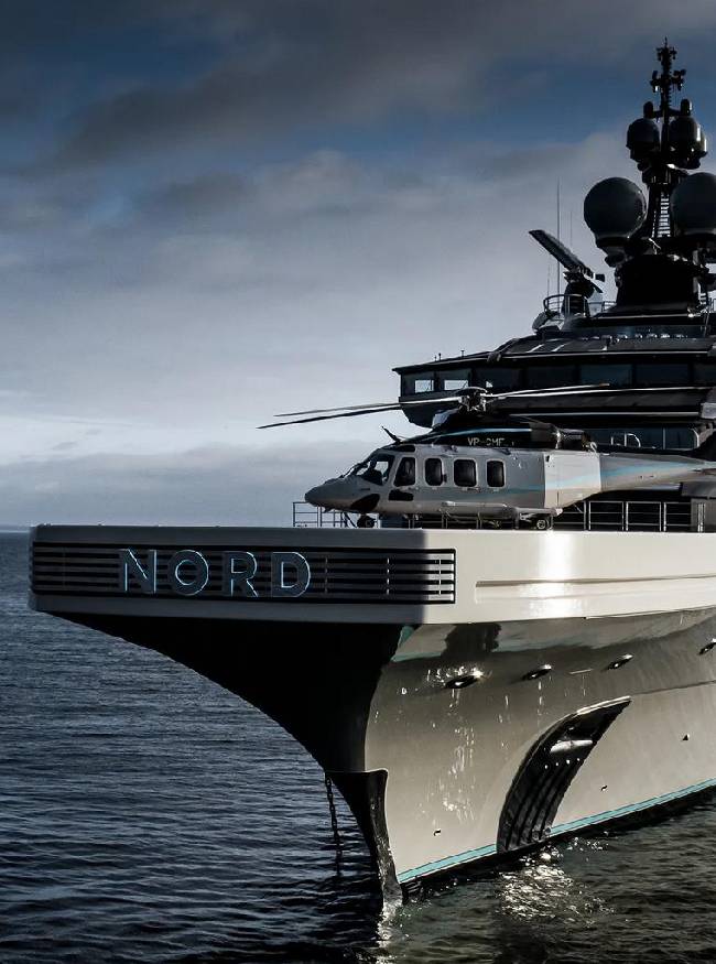 Russian Superyacht Nord-1-2-3-4-5