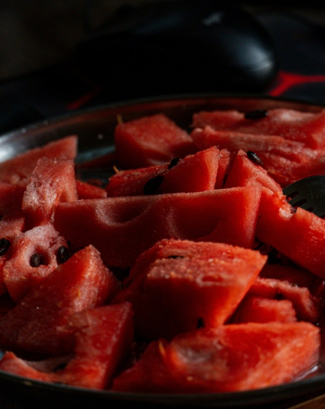 White Foam in Watermelon-1-2-3
