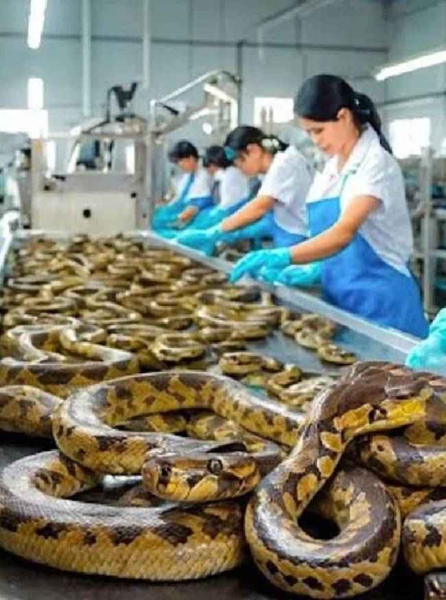 सांप का जहर पूरे चीन में बिकता